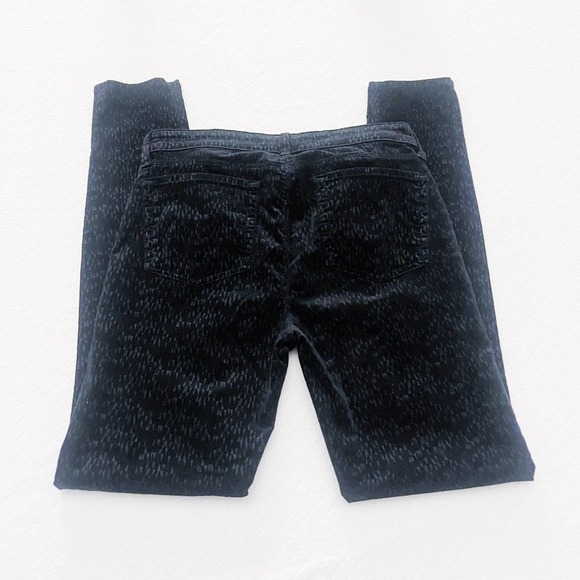 J. Brand Super Skinny Black Suede Textured Pants SZ29 - Picture 6 of 9